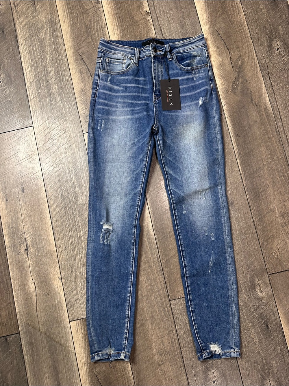 Risen Hi Rise Skinny Jeans